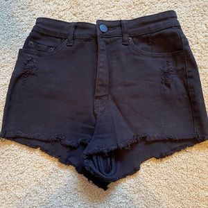 BDG High Rise Cheeky jean shorts